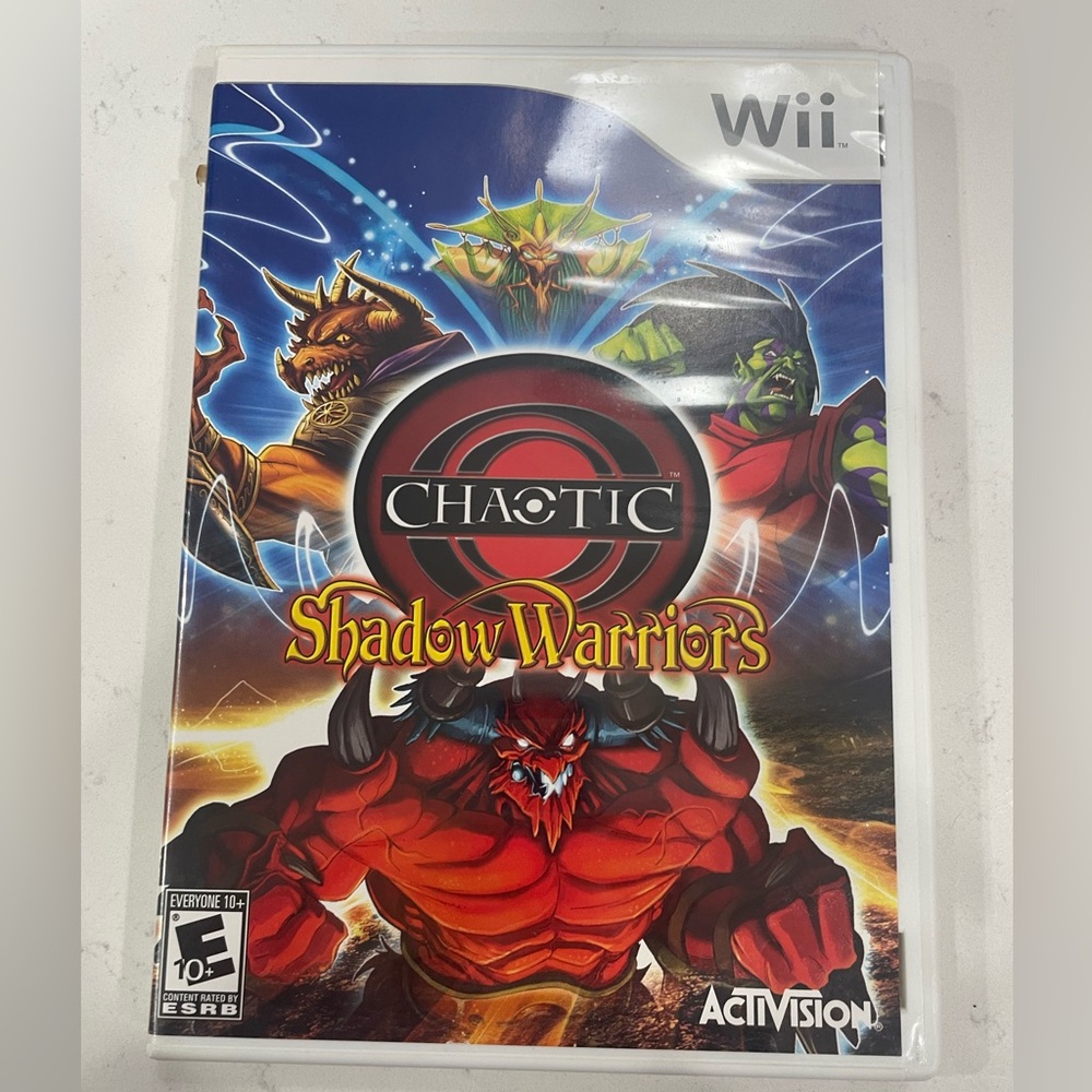 Chaotic: Shadow Warriors (Nintendo Wii, 2007) CIB Complete